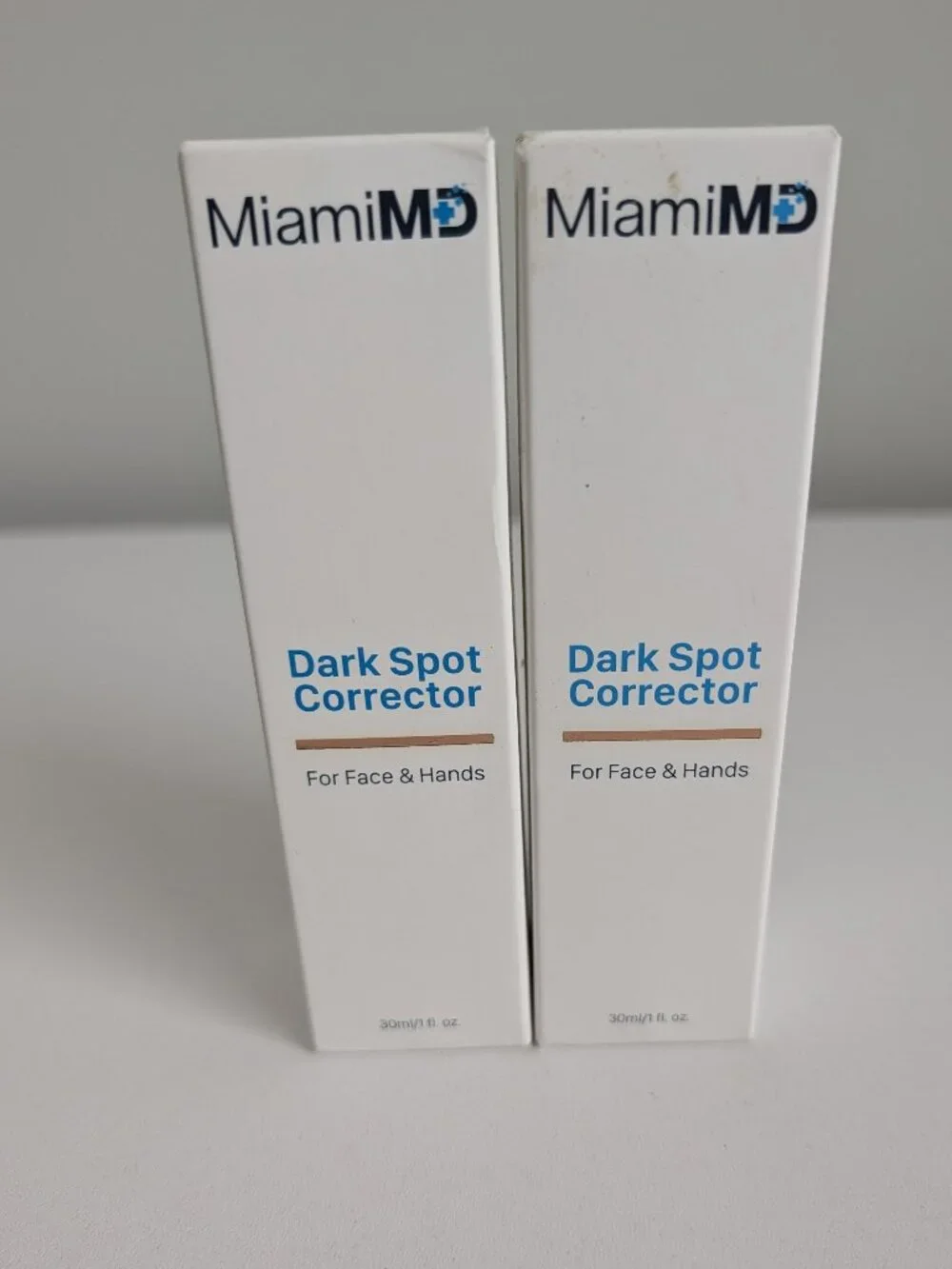 Miami MD/MiamiMD Face & Hands DARK SPOT CORRECTOR 1 oz/30 ml Each Lot of 2